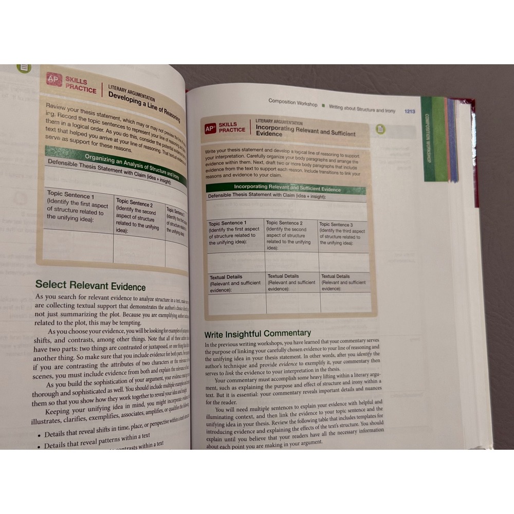 Ideas in Literature AP English Textbook Hard Cover 2022 Edition - Picture 11 of 16